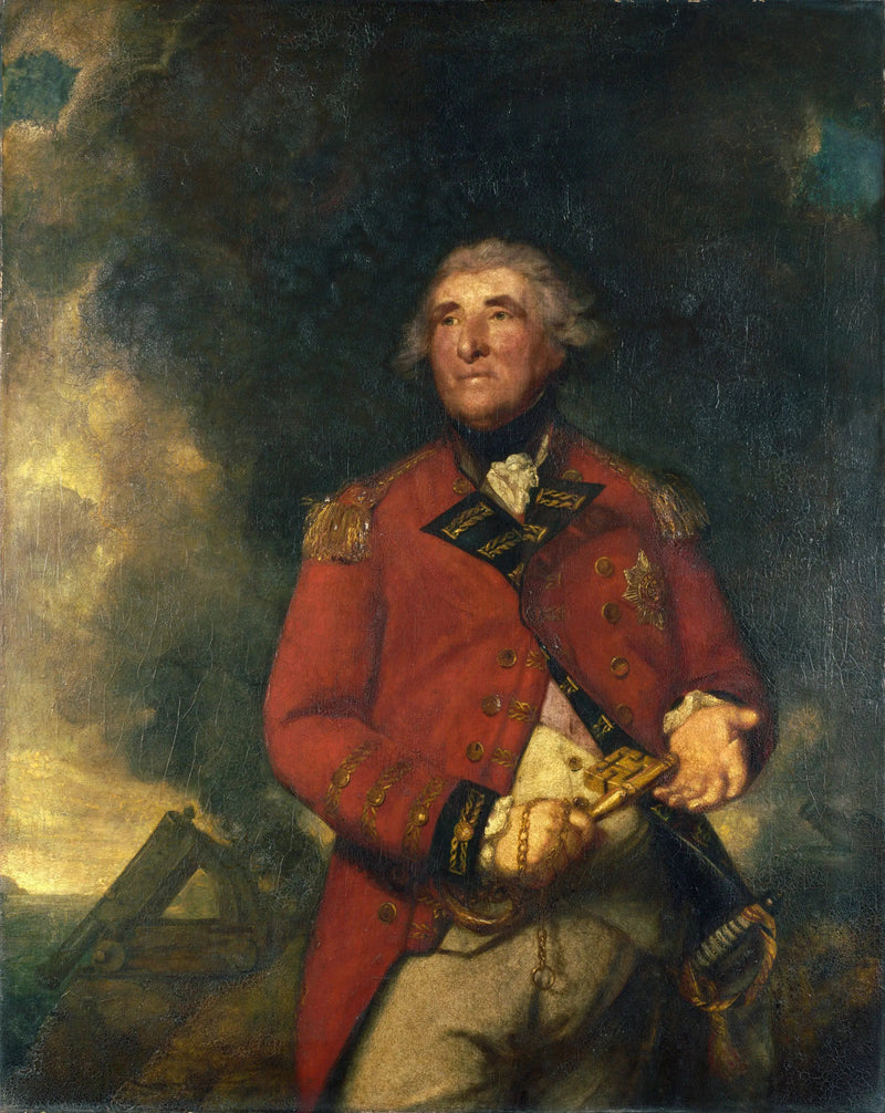 Portrait of Lord Heathfield - Joshua Reynolds