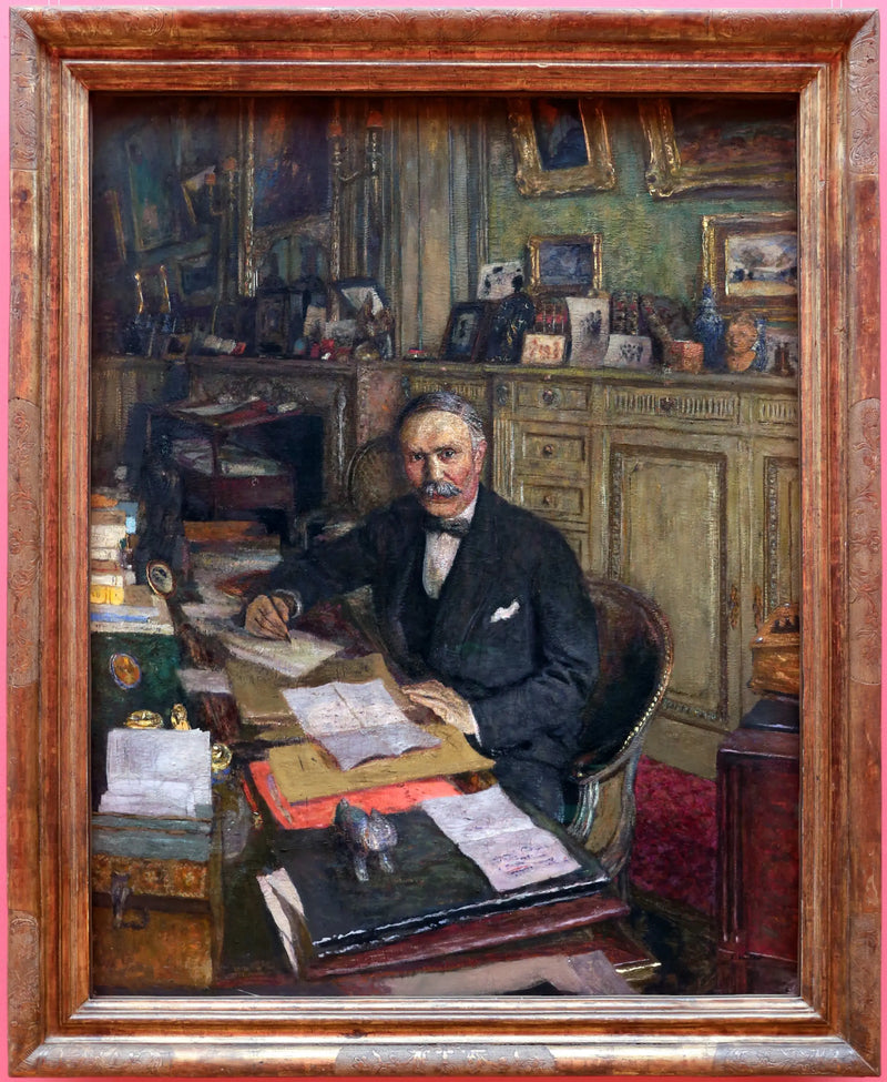Portrait of Louis Loucheur - Édouard Vuillard