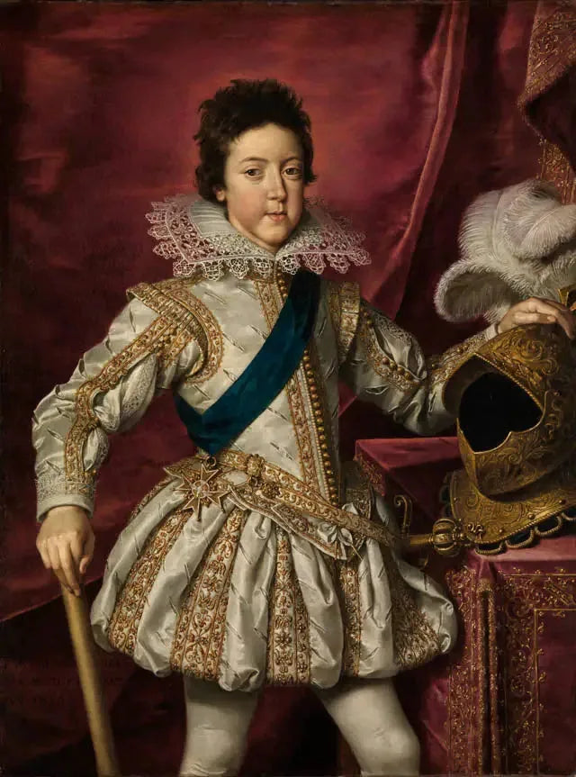 Portrait of Louis XIII - Frans Pourbus the Younger