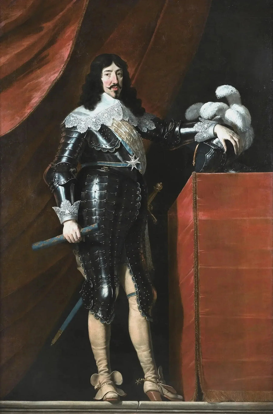 Portrait of Louis XIII - Philippe de Champaigne
