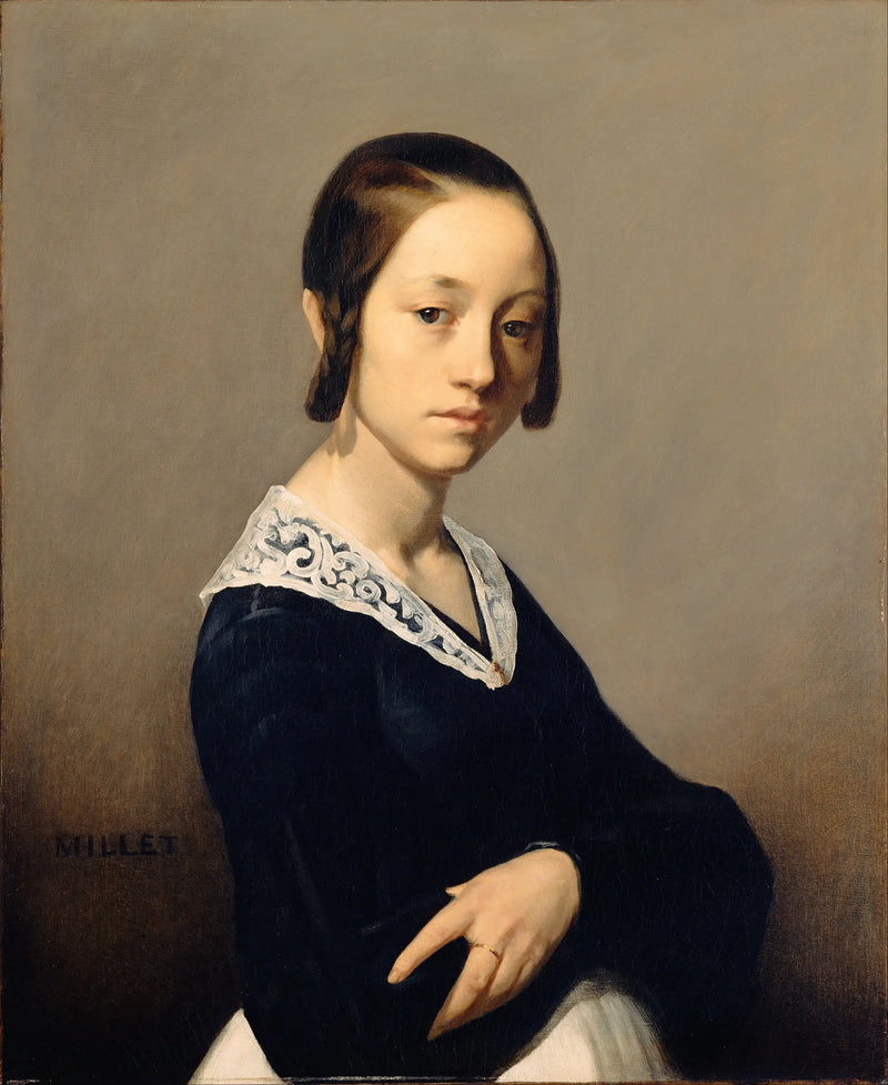 Portrait of Louise-Antoinette Feuardent - Jean-François Millet