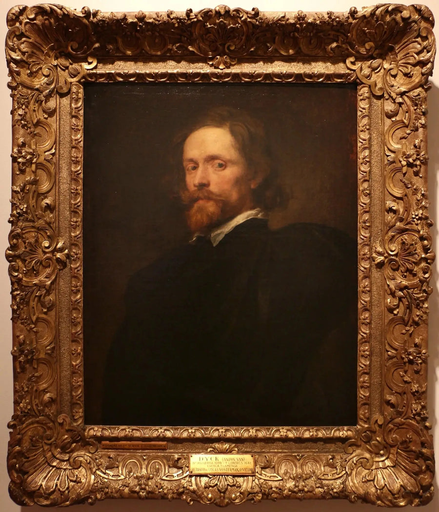 Portrait of Lucas Vorsterman - Antoine van Dyck