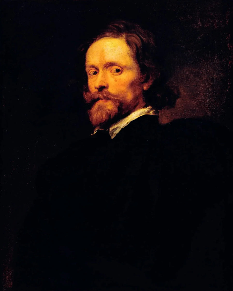 Portrait of Lucas Vorsterman the Elder - Antoine van Dyck