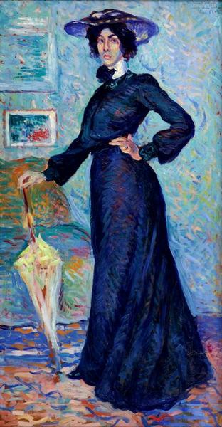 Portrait of Lucie Cousturier - Maximilien Luce
