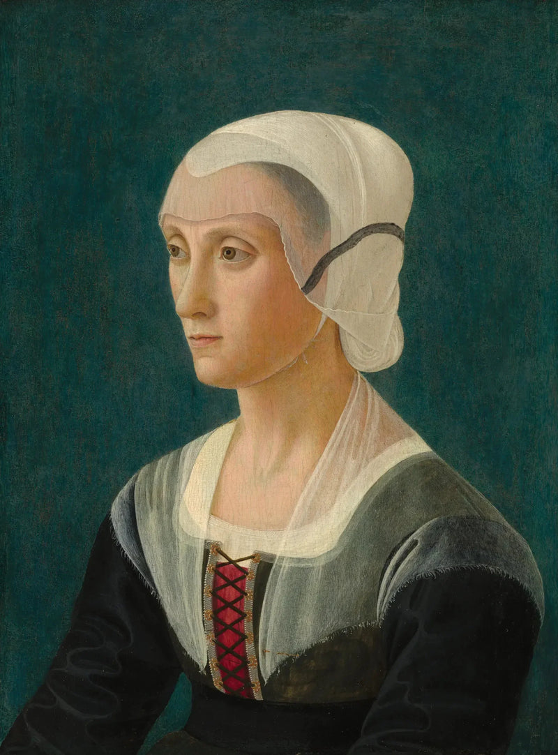 Portrait of Lucrezia Tornabuoni - Domenico Ghirlandaio