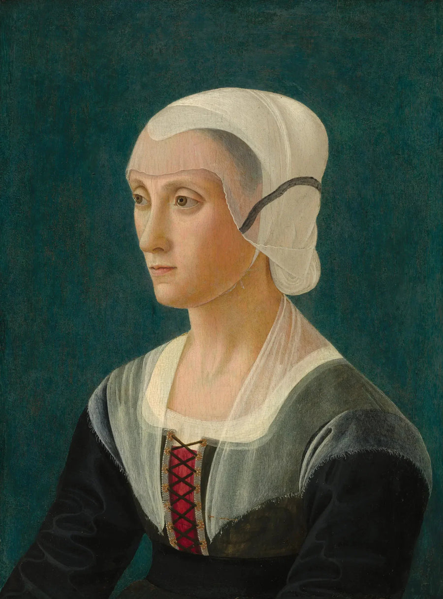 Portrait of Lucrezia Tornabuoni - Domenico Ghirlandaio