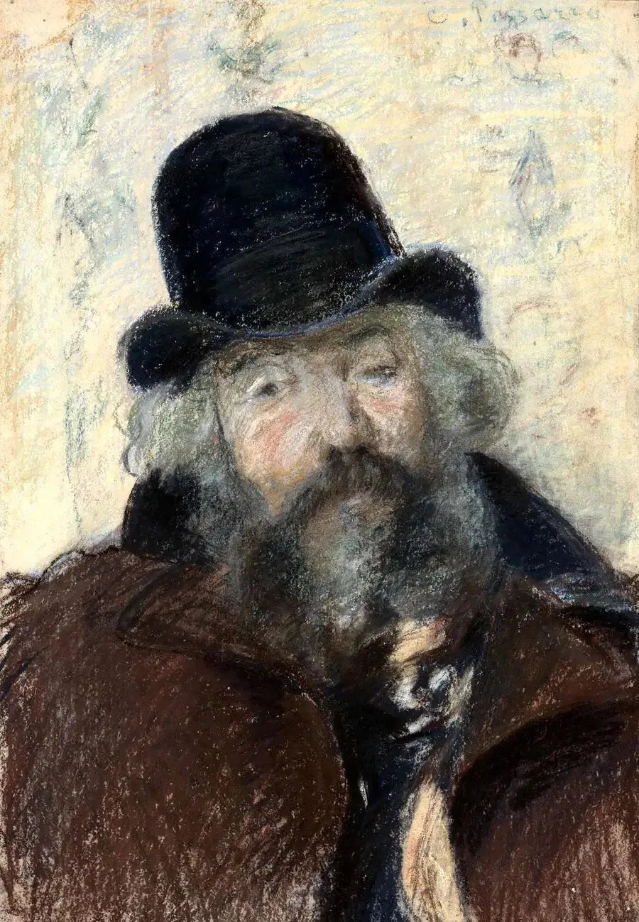 Portrait of Ludovic Piette - Camille Pissarro