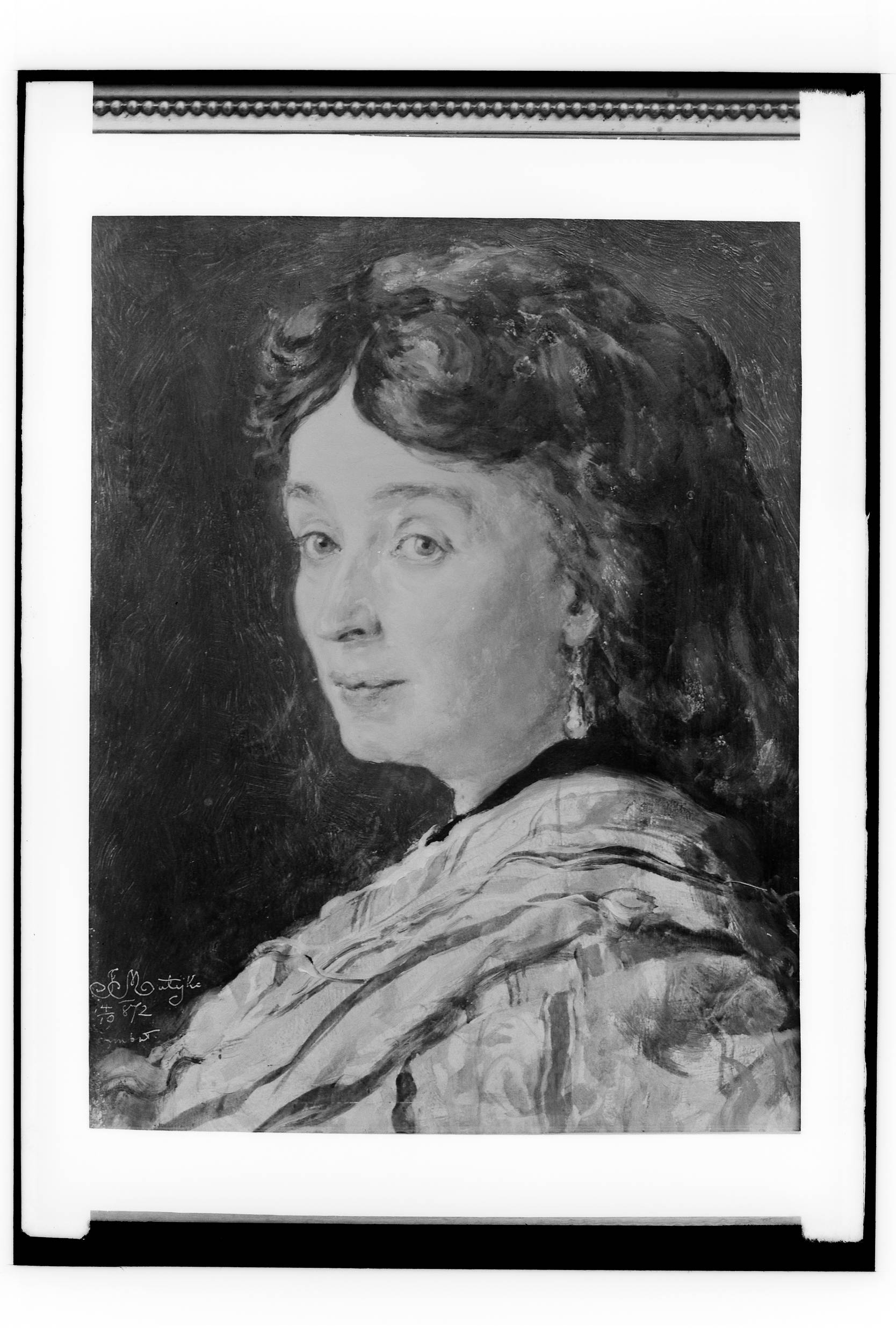 Portrait of Ludwika Groppler - Jan Matejko