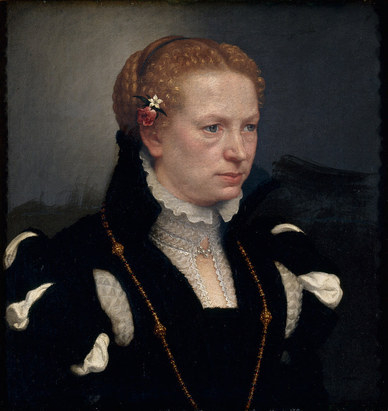 Portrait of Luisa Vertova Agosti - Giovanni Battista Moroni