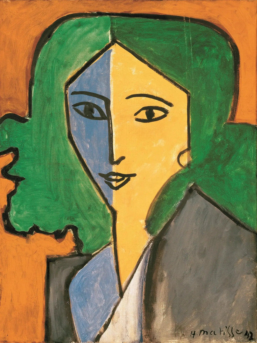 Portrait of Lydia Delectorskaya - Henri Matisse