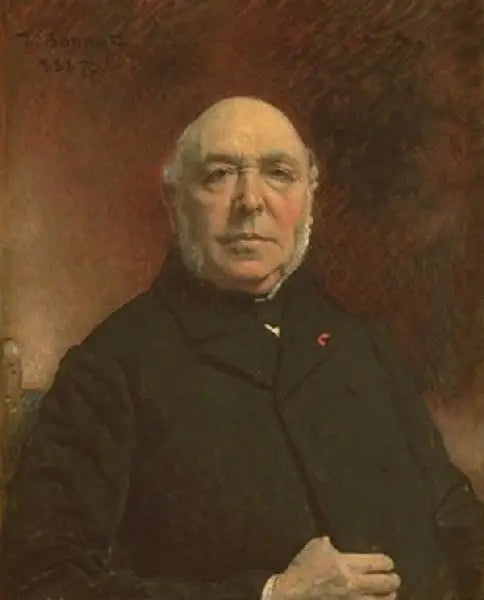 Portrait of Mr. Delarue, architect - Léon Bonnat