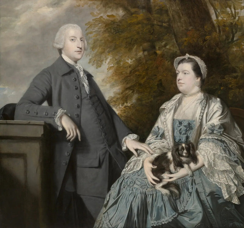 Portrait of Mr. and Mrs. Godfrey Wentworth - Joshua Reynolds