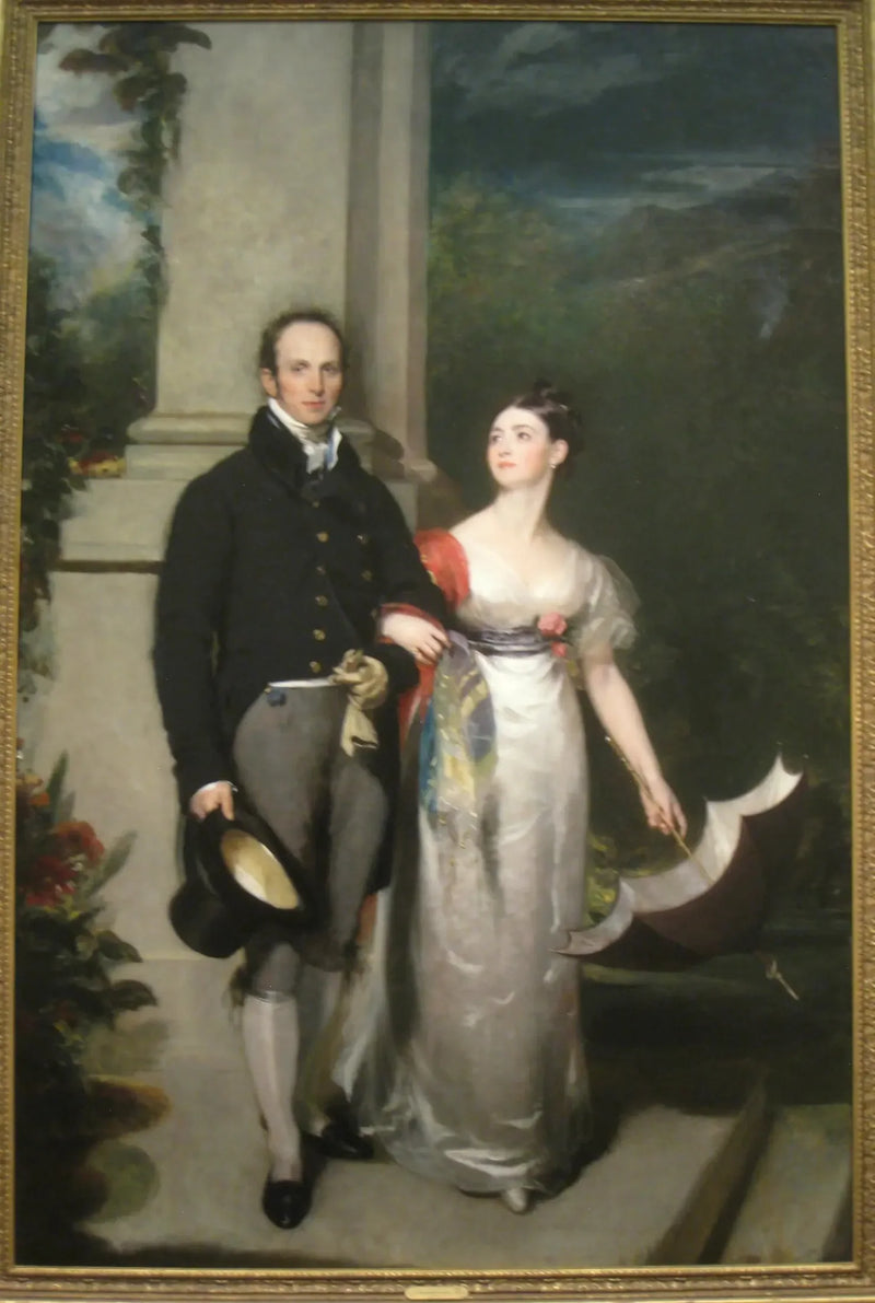 Portrait of Mr. and Mrs. James Dunlop - Thomas Lawrence