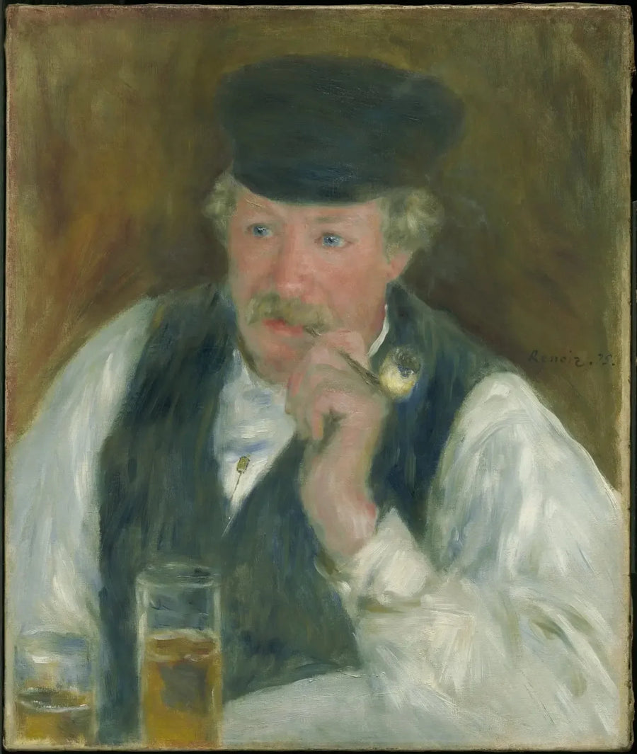 Portrait of Mr. Fournaise - Pierre-Auguste Renoir