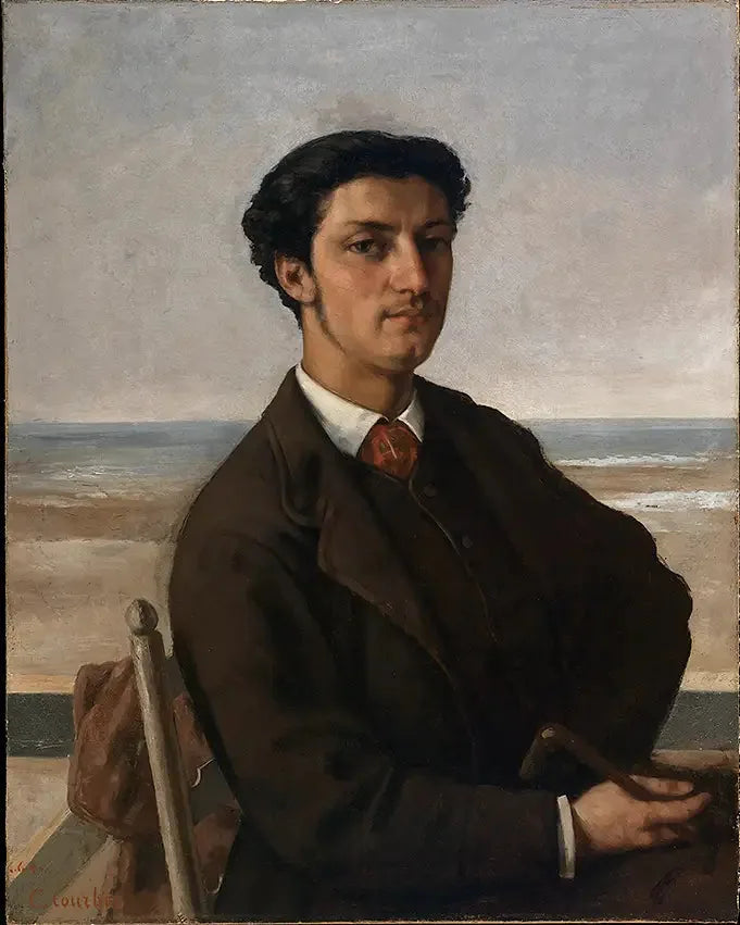 Portrait of Mr. Nodler, eldest son - Gustave Courbet