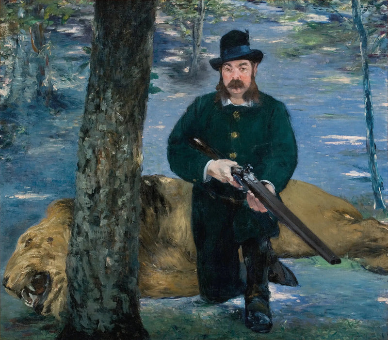 Portrait of Mr. Pertuiset, the Lion Hunter - Édouard Manet