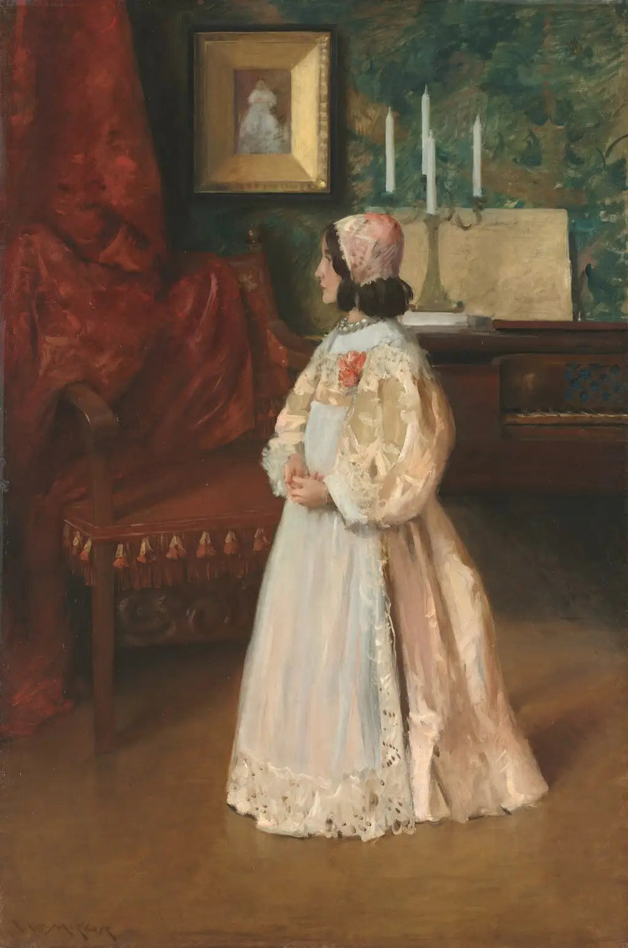 Portrait of My Daughter Alice - William Merritt Chase