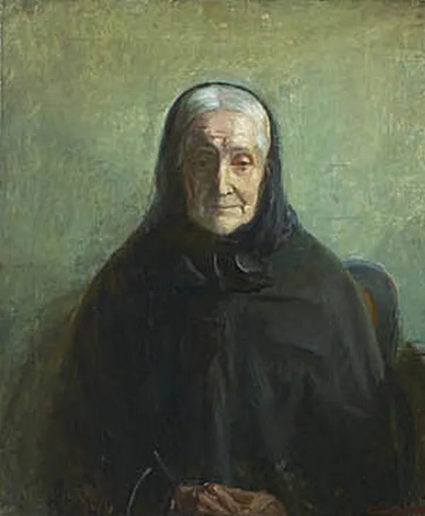 Portrait of my mother. - Anna Ancher