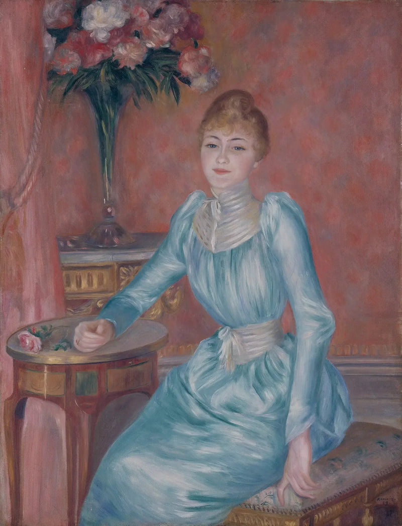 Portrait of Madame de Bonnières - Pierre-Auguste Renoir