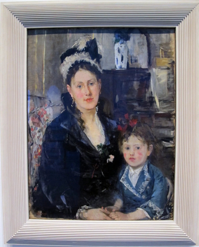 Portrait of Madame Boursier and her Daughter - Berthe Morisot