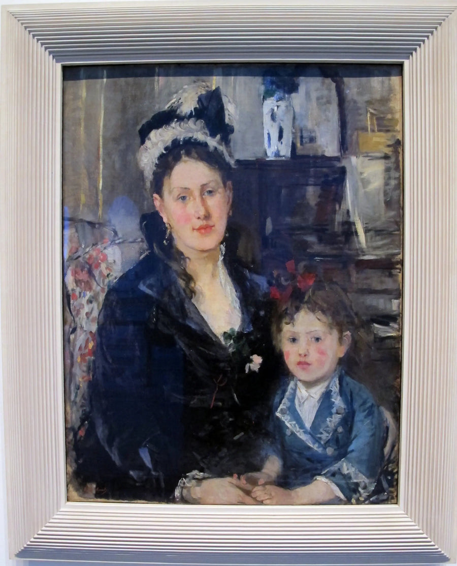 Portrait of Madame Boursier and her Daughter - Berthe Morisot