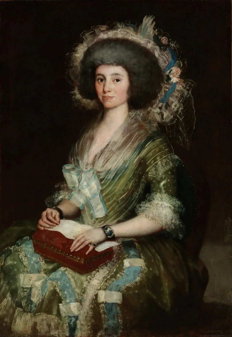 Portrait of Madame Ceán Bermudez - Francisco de Goya