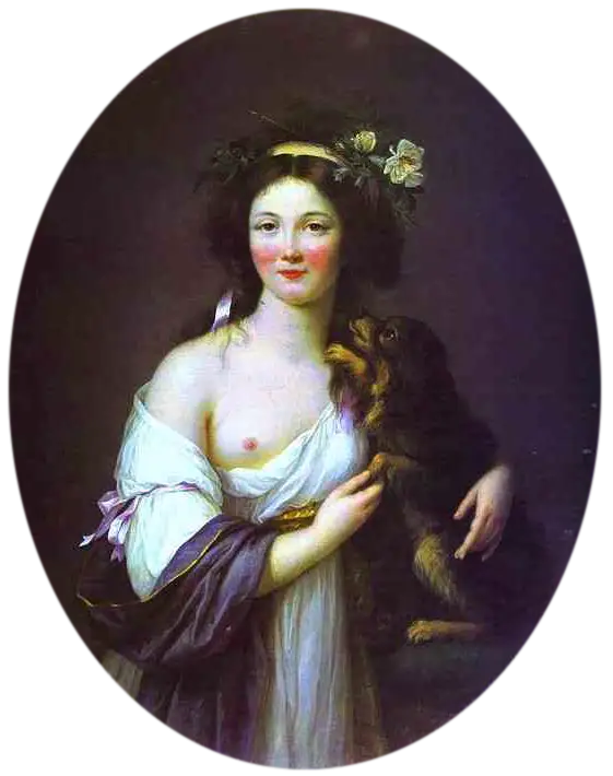 Portrait of Madame d'Aguesseau - Élisabeth Vigée Le Brun