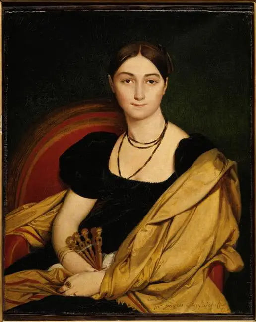 Portrait of Madame Devauçay - Jean-Auguste-Dominique Ingres