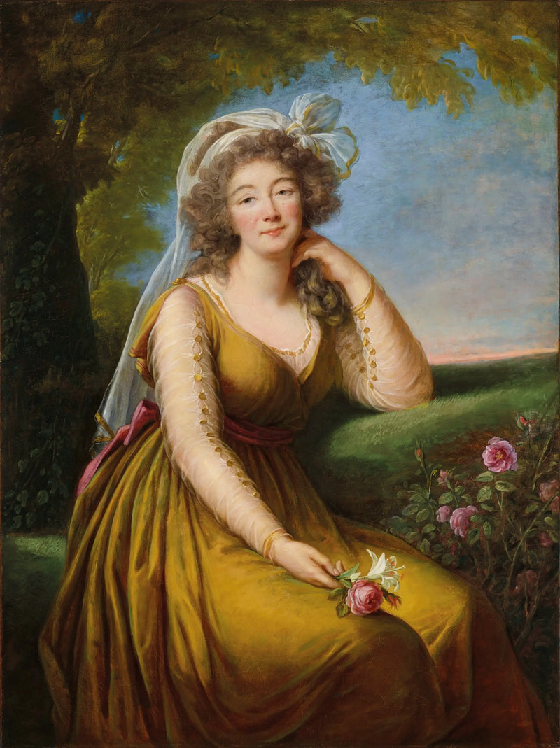 Portrait of Madame du Barry - Élisabeth Vigée Le Brun