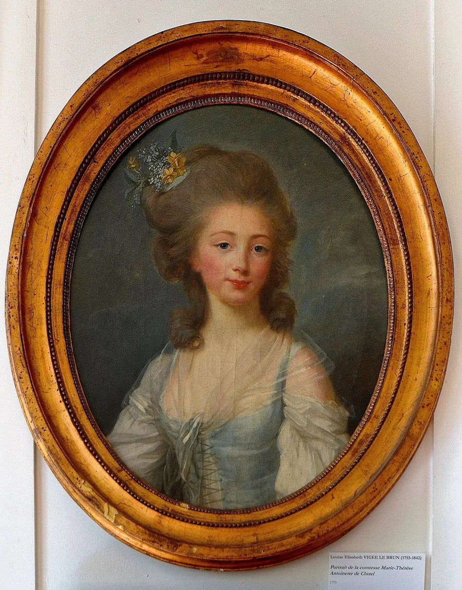 Portrait of Madame du Cluzel - Élisabeth Vigée Le Brun