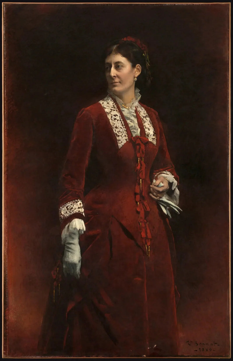 Portrait of Madame Georges Ehrler - Léon Bonnat