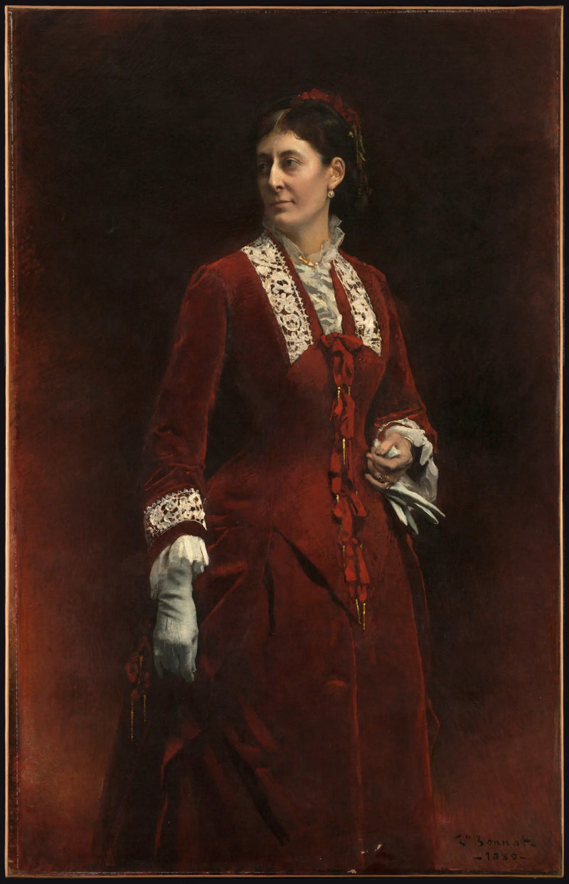 Portrait of Madame Georges Ehrler - Léon Bonnat