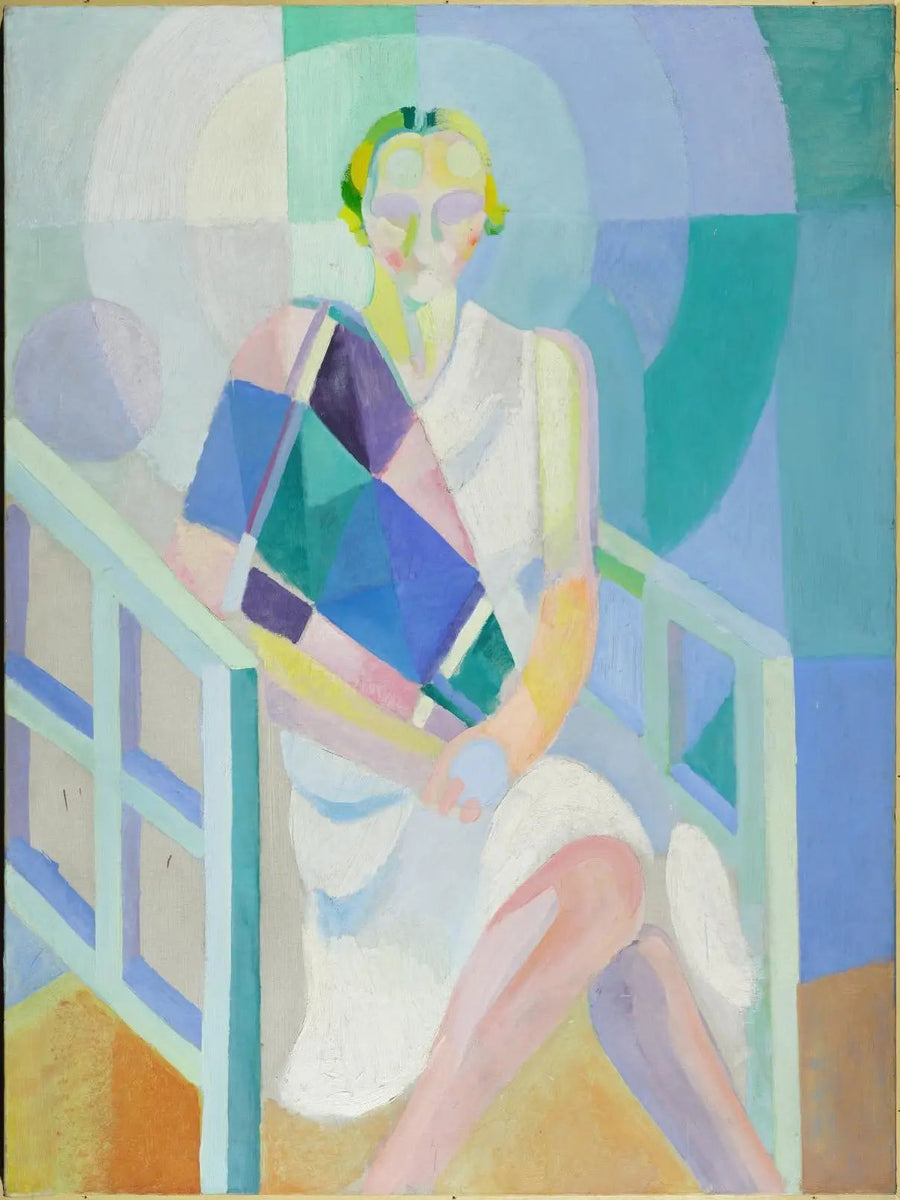 Portrait of Madame Heim - Robert Delaunay