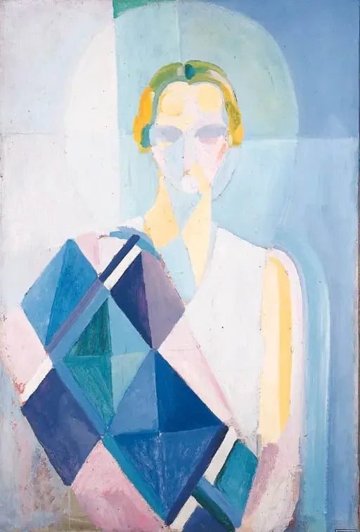 Portrait of Madame Heim - Robert Delaunay