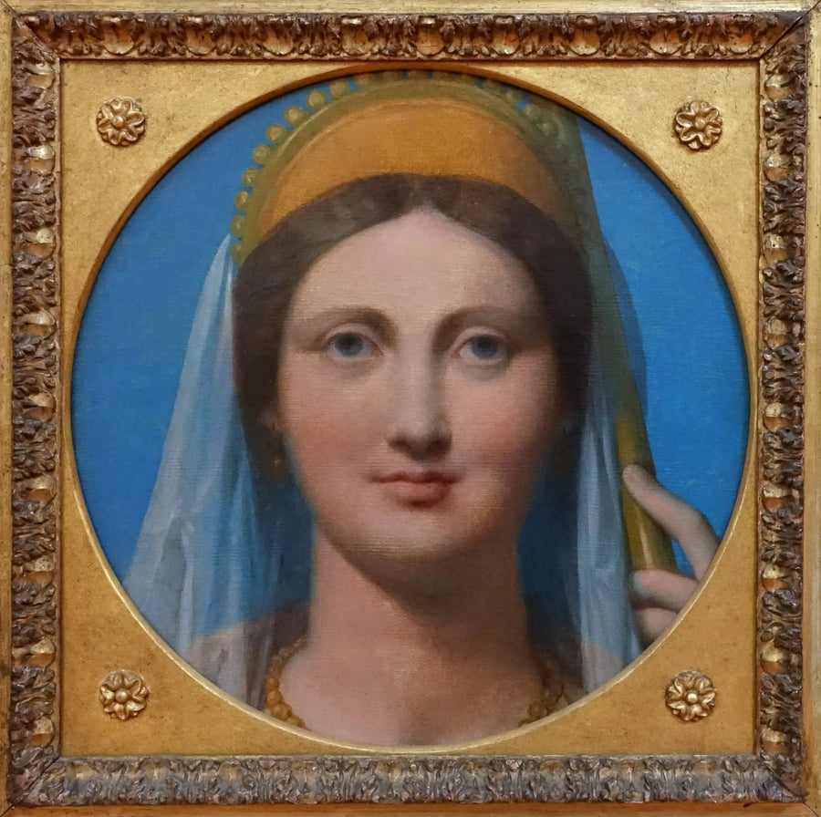 Portrait of Madame Jacques Ignace Hittorf as Juno - Jean-Auguste-Dominique Ingres