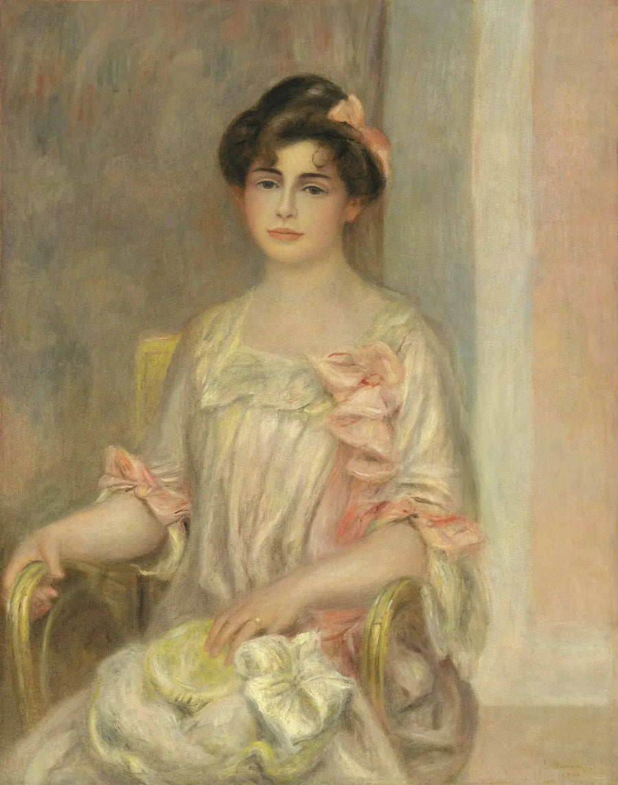 Portrait of Madame Josse Bernheim-Dauberville - Pierre-Auguste Renoir