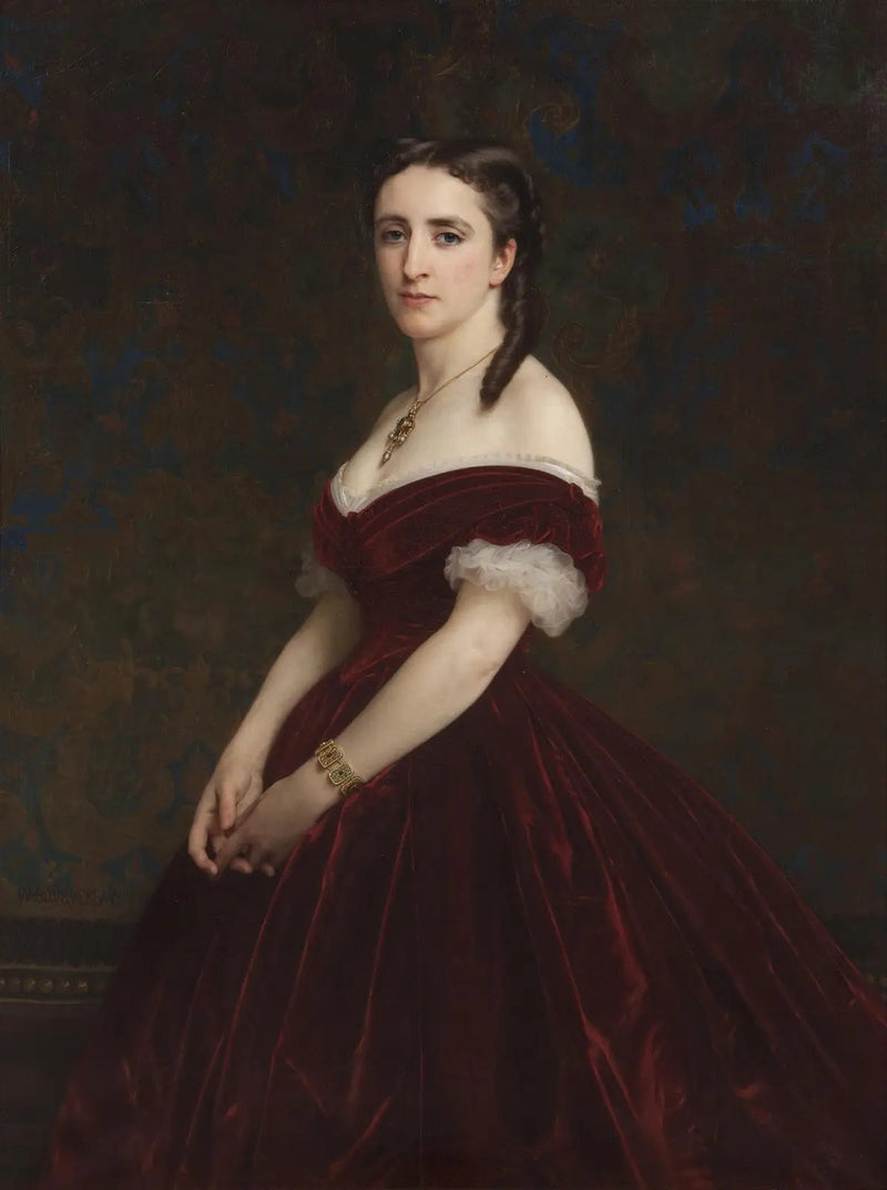 Portrait of Madame the Viscountess de Chabrol - Bouguereau