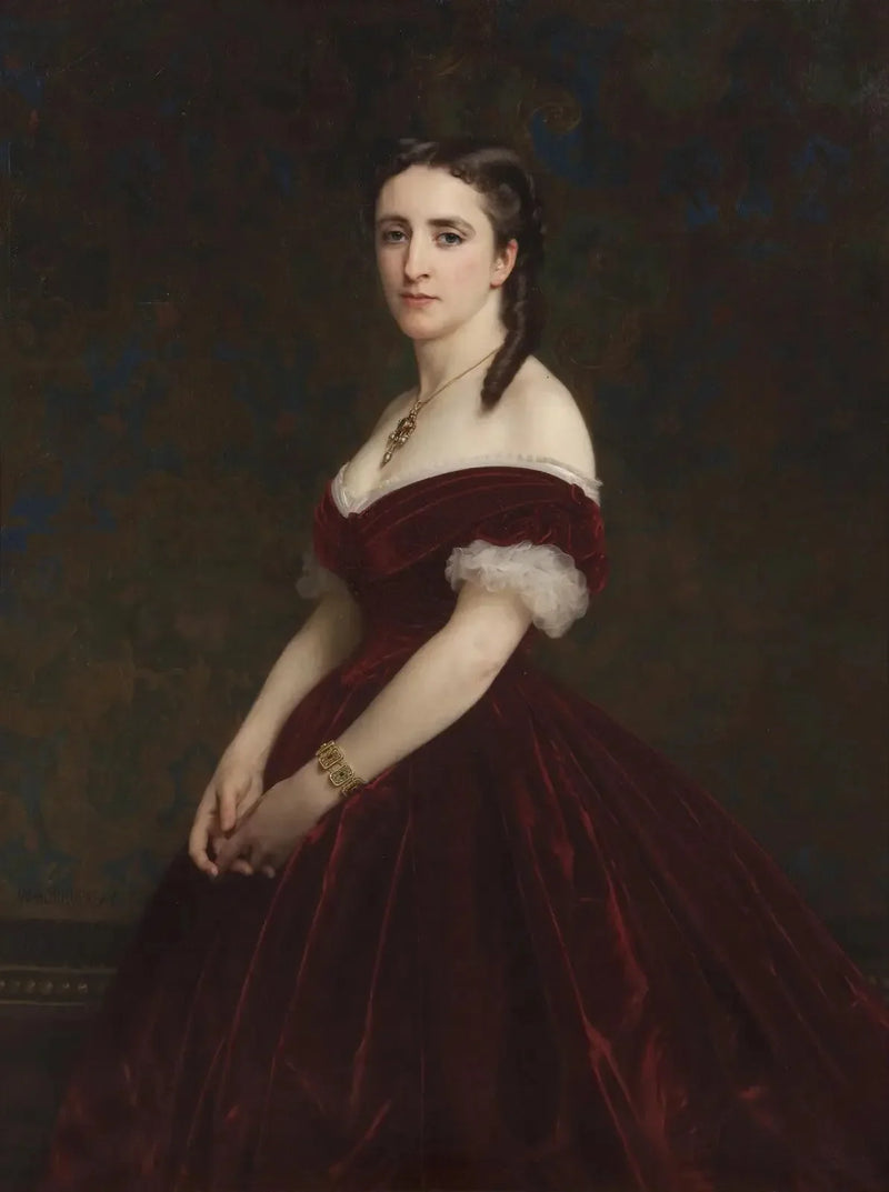 Portrait of Madame the Viscountess de Chabrol - Bouguereau