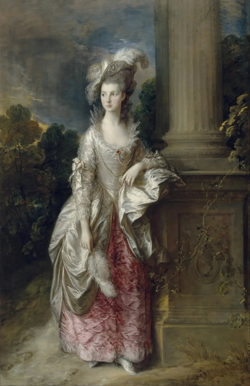 Portrait of Madame Mary Graham - Thomas Gainsborough