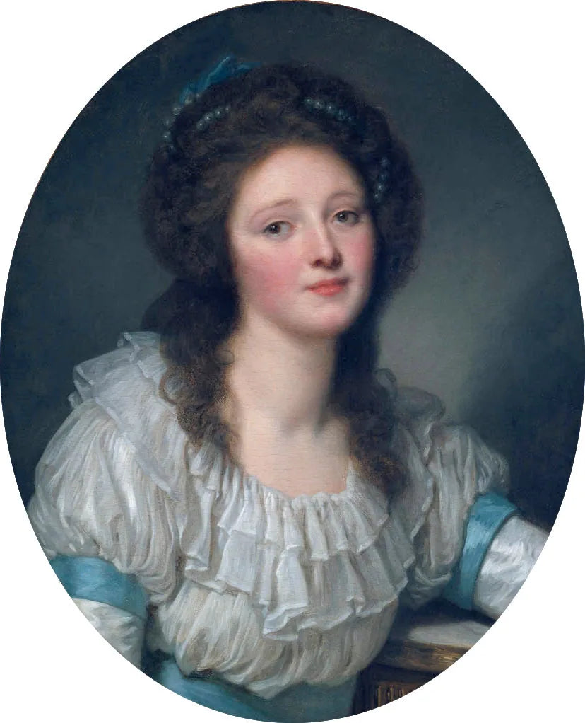 Portrait of Madame Mercier - Jean-Baptiste Greuze
