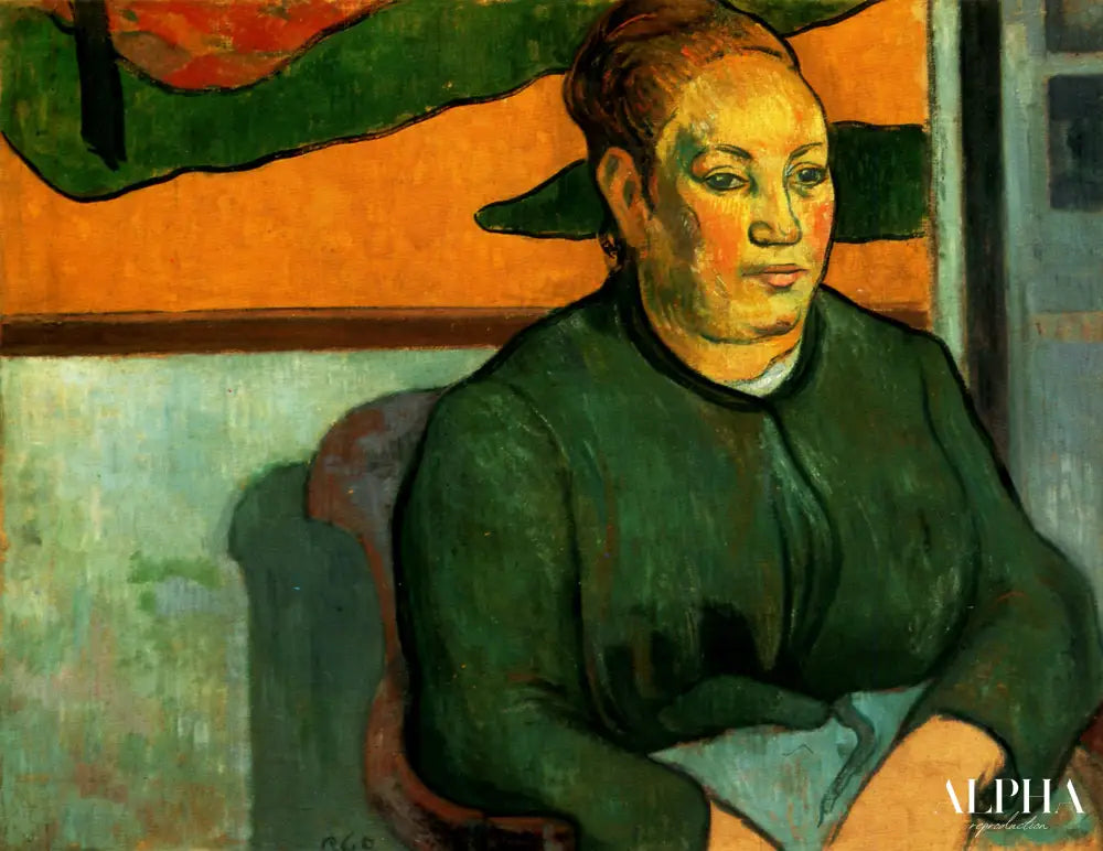 Portrait de Madame Roulin - Paul Gauguin - Reproductions de tableaux et peintures haut de gamme