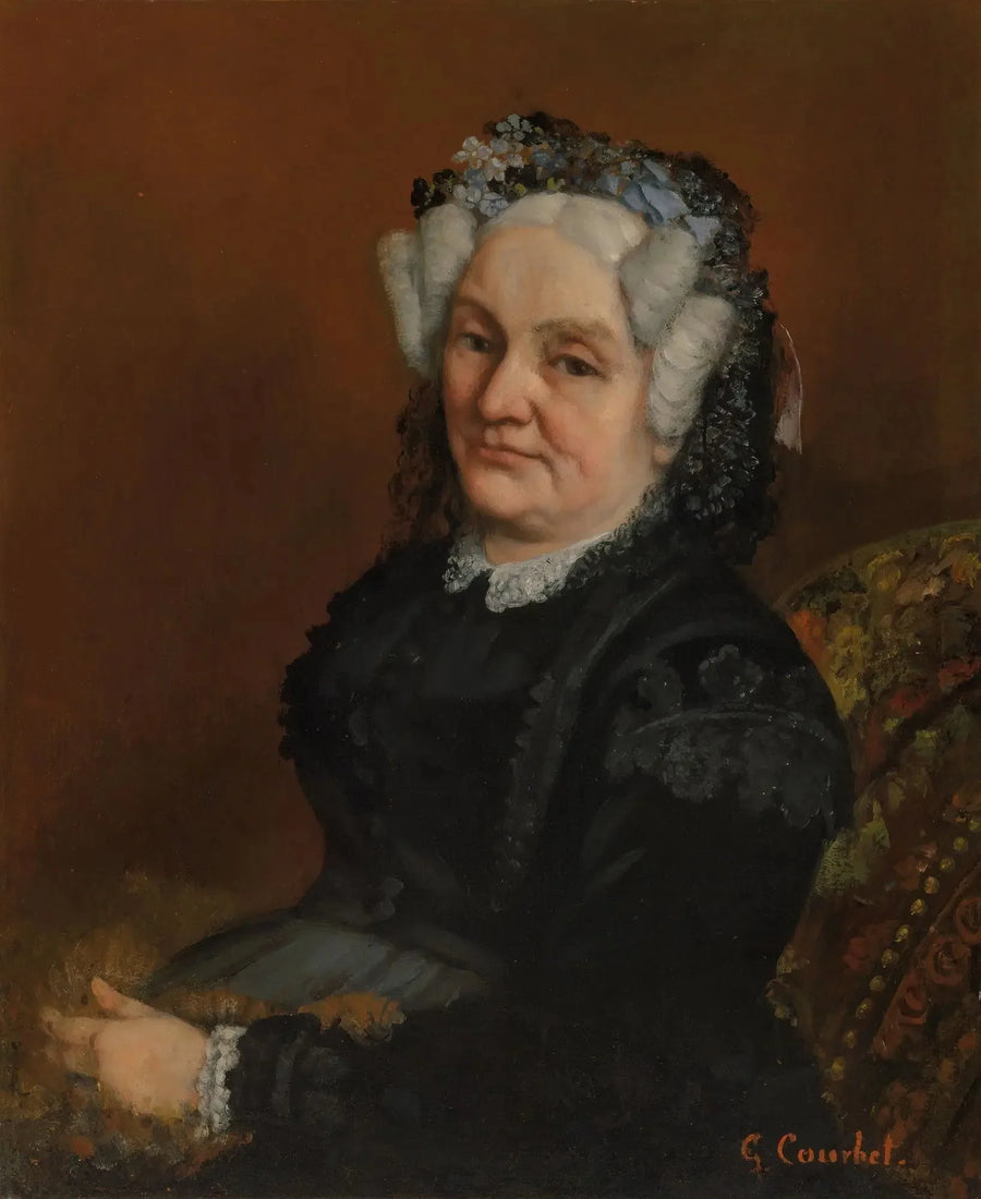 Portrait of Madame Sophie Loiseau - Gustave Courbet