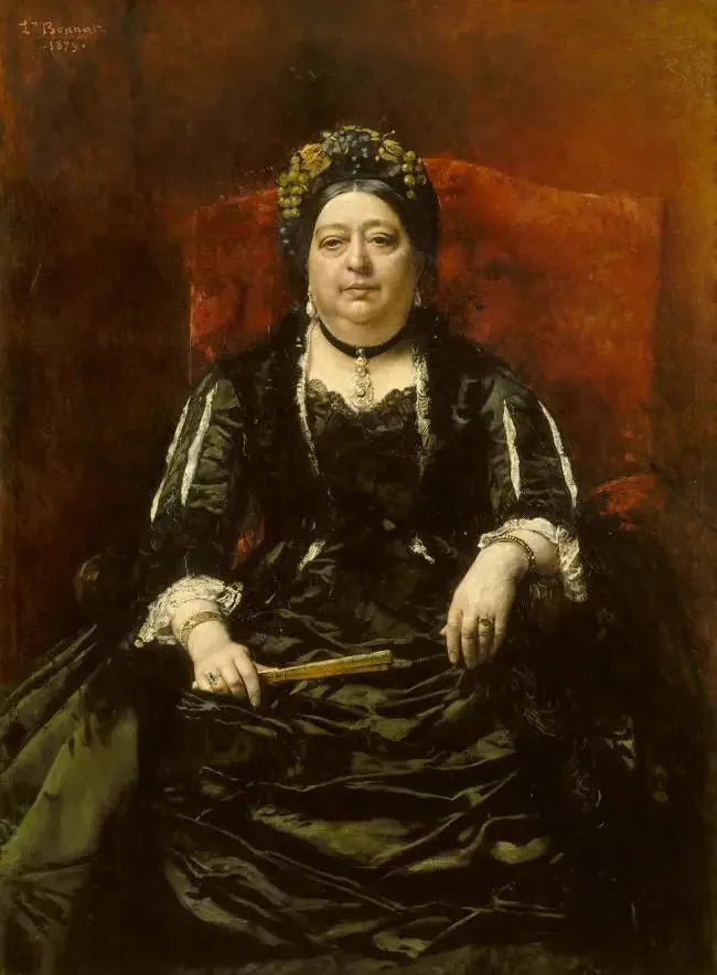 Portrait of Madame Stern - Léon Bonnat