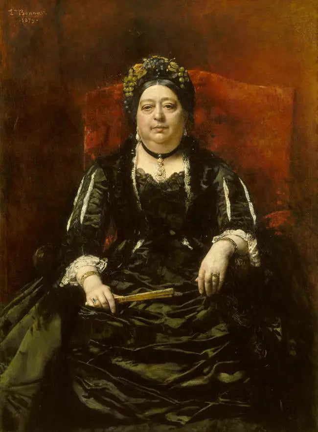 Portrait of Madame Stern - Léon Bonnat