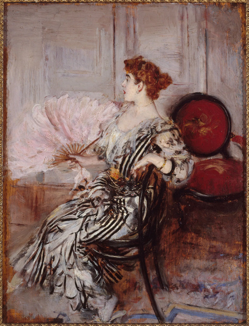 Portrait of Madame Torri, Ballet Dancer at the Opera - Giovanni Boldini