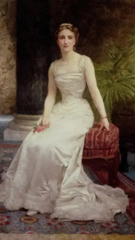Portrait of Madame Victor Olry Roederer - Bouguereau
