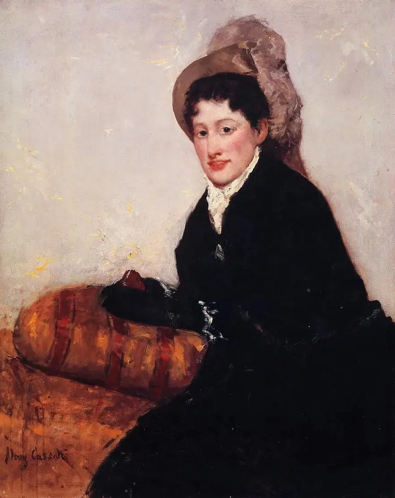 Portrait of Madame X Dressed for the Morning - Mary Cassatt