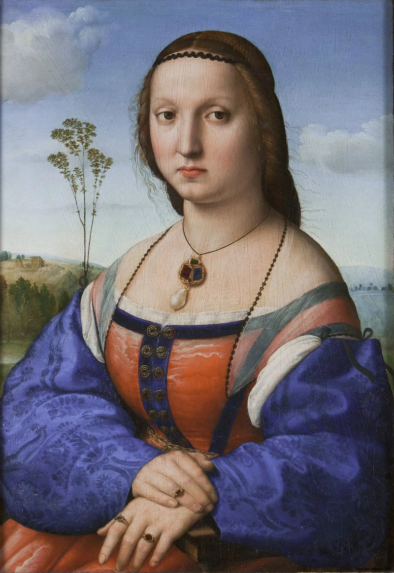 Portrait of Maddalena Doni - Raphael Sanzio