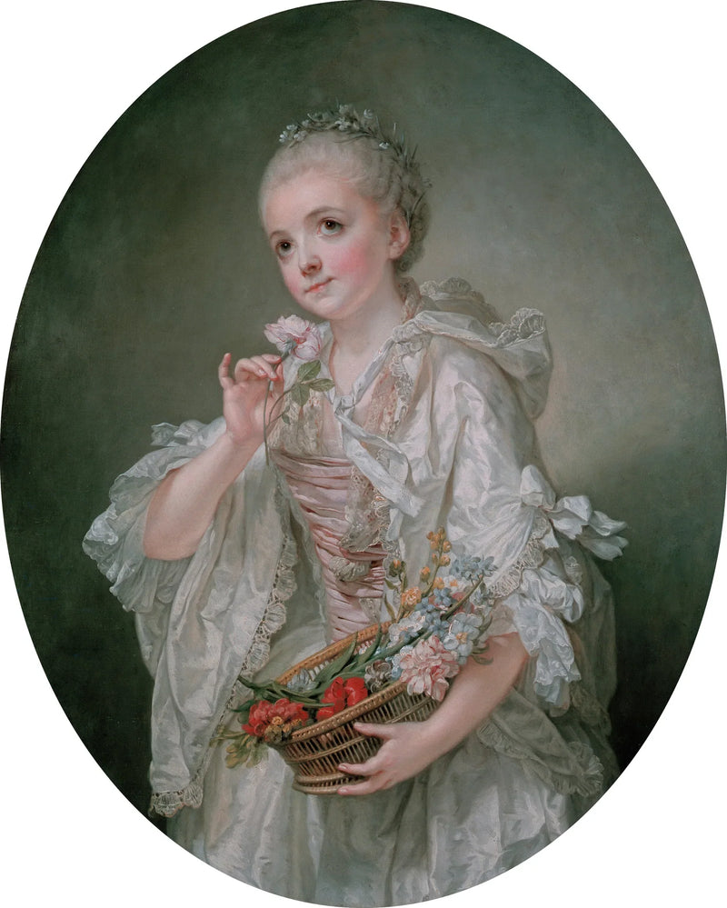 Portrait of Madeleine Barberie de Courteilles - Jean-Baptiste Greuze