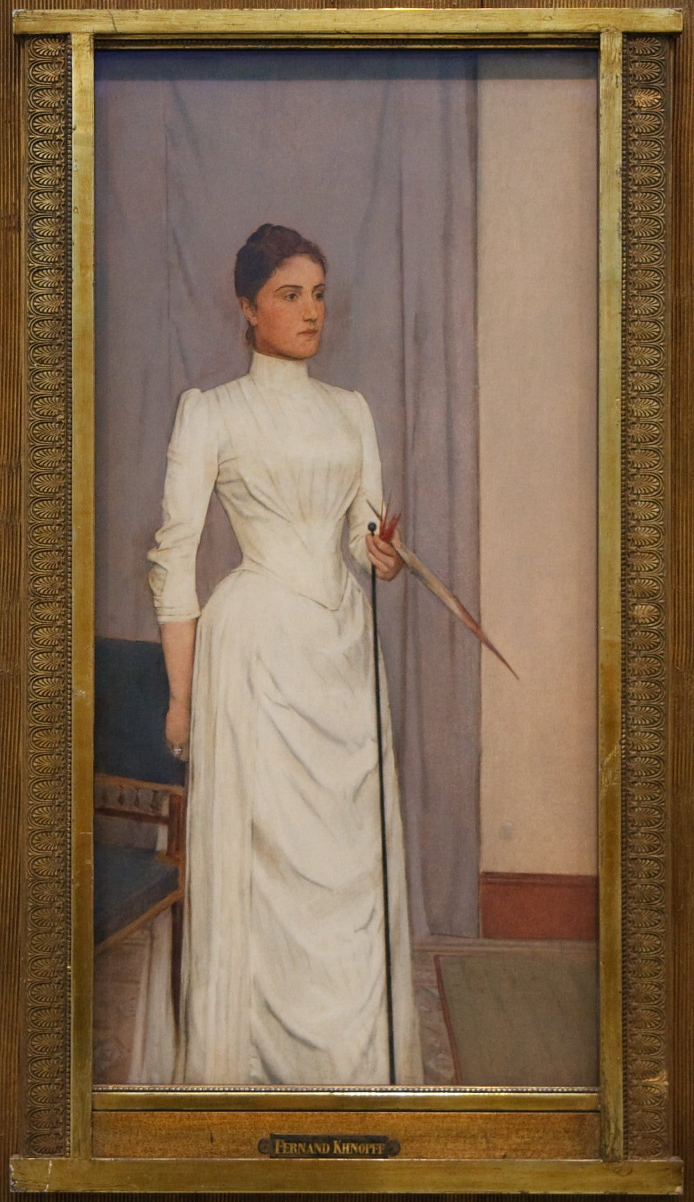 Portrait de Madeleine Mabille - Fernand Khnopff - Alpha Reproduction